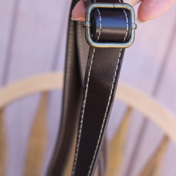 Vintage Relic by Paisley Fossil Crossbody Bag Western Faux Leather - Picture 15 of 16